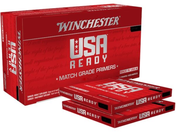 Winchester USA Ready Large Pistol Match Primers